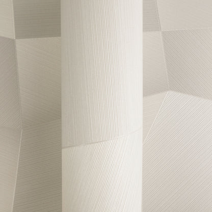 Livingwalls Vibes & Styles Damian - Refined Dimensions Geometrische Tapete Weiß - 10,05 m x 0,53 m