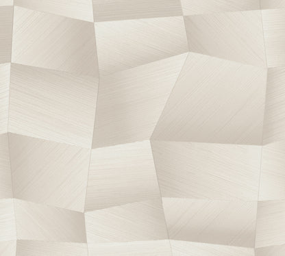 Livingwalls Vibes & Styles Damian - Refined Dimensions Geometrische Tapete Weiß - 10,05 m x 0,53 m