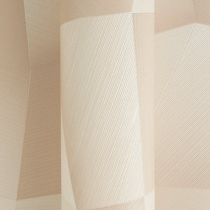 Livingwalls Vibes & Styles Damian - Refined Dimensions Geometrische Tapete Beige - 10,05 m x 0,53 m