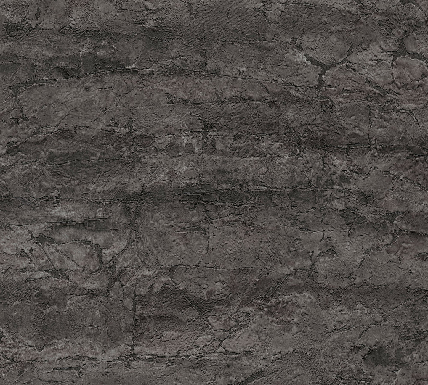 Mustertapete Antik-Putz Anthrazit - 10,05 m x 0,53 m