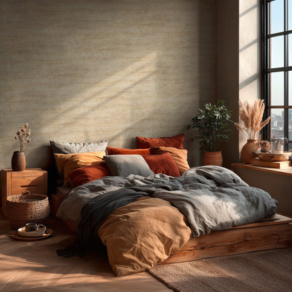 Livingwalls Vibes & Styles Tamika - Raw Heritage Landhaus Creme - 10,05 m x 0,53 m