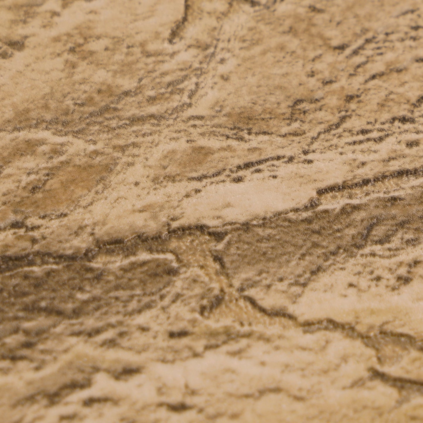 Mustertapete Antik-Putz Ockerbraun - 10,05 m x 0,53 m