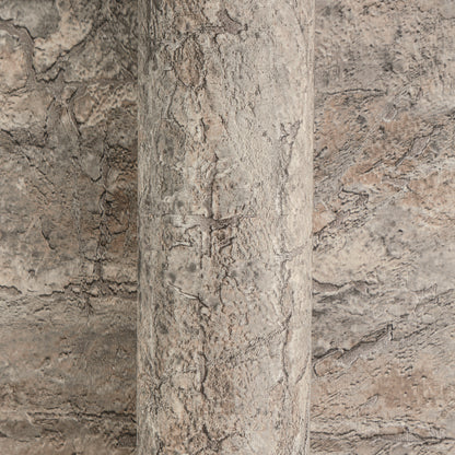 Livingwalls Vibes & Styles Tamika - Raw Heritage Landhaus Grau Braun - 10,05 m x 0,53 m