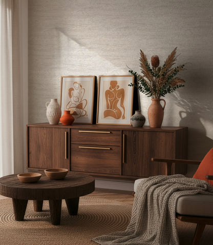 Livingwalls Vibes & Styles Tamika - Raw Heritage Landhaus Grau Weiß - 10,05 m x 0,53 m