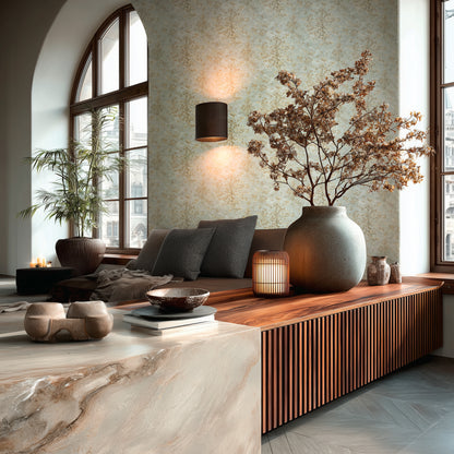 Livingwalls Vibes & Styles Astrid - Whispering Woods Bäume Grau - 10,05 m x 0,53 m