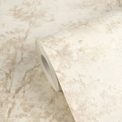 Livingwalls Vibes & Styles Astrid - Whispering Woods Bäume Beige Creme - 10,05 m x 0,53 m