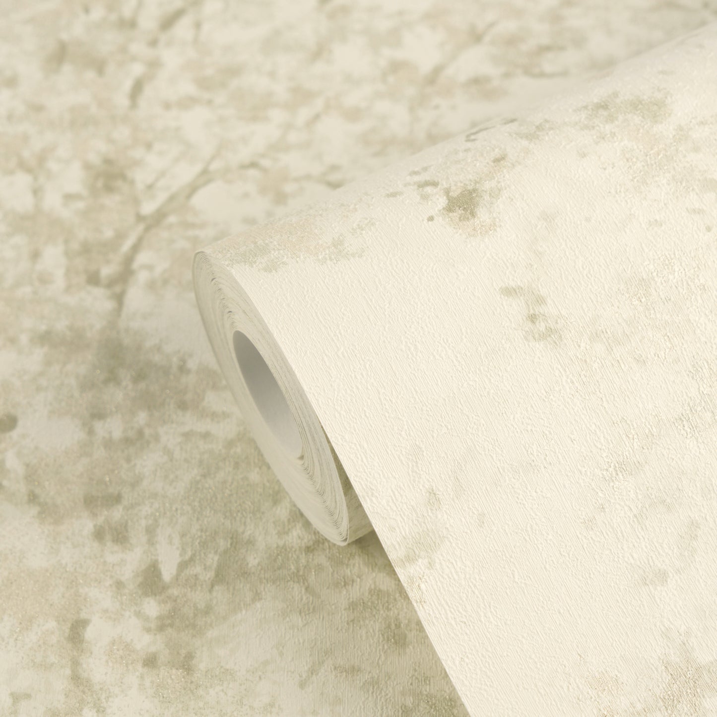 Livingwalls Vibes & Styles Astrid - Whispering Woods Bäume Creme Grün - 10,05 m x 0,53 m