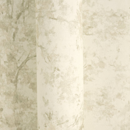 Livingwalls Vibes & Styles Astrid - Whispering Woods Bäume Creme Grün - 10,05 m x 0,53 m