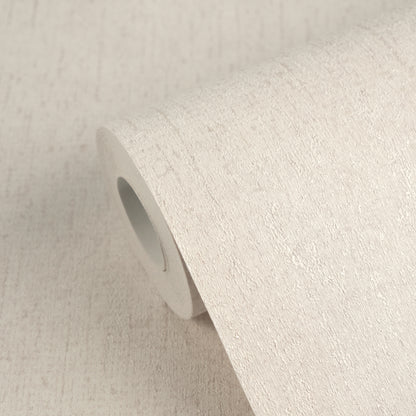 Livingwalls Vibes & Styles  Strukturtapete Weiß Creme - 10,05 m x 0,53 m