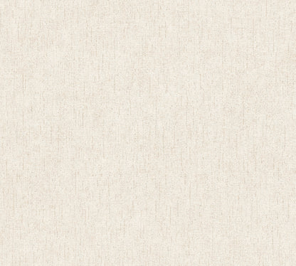 Livingwalls Vibes & Styles  Strukturtapete Weiß Creme - 10,05 m x 0,53 m