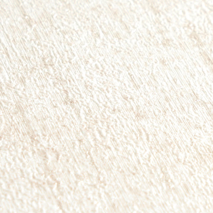 Mustertapete Putz-Optik Elfenbein-Creme - 10,05 m x 0,53 m