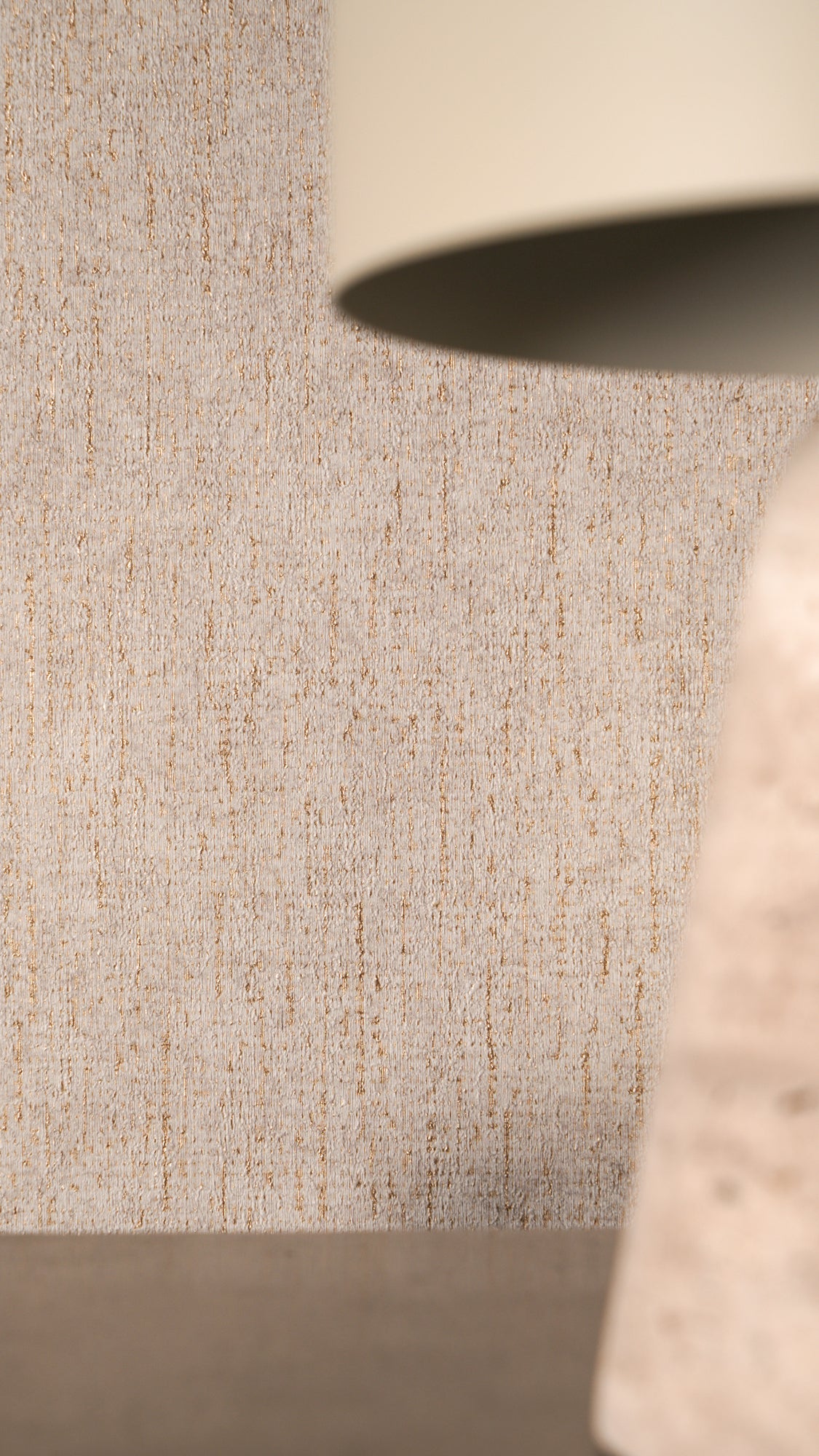 Mustertapete Putz-Optik Sand-Beige - 10,05 m x 0,53 m