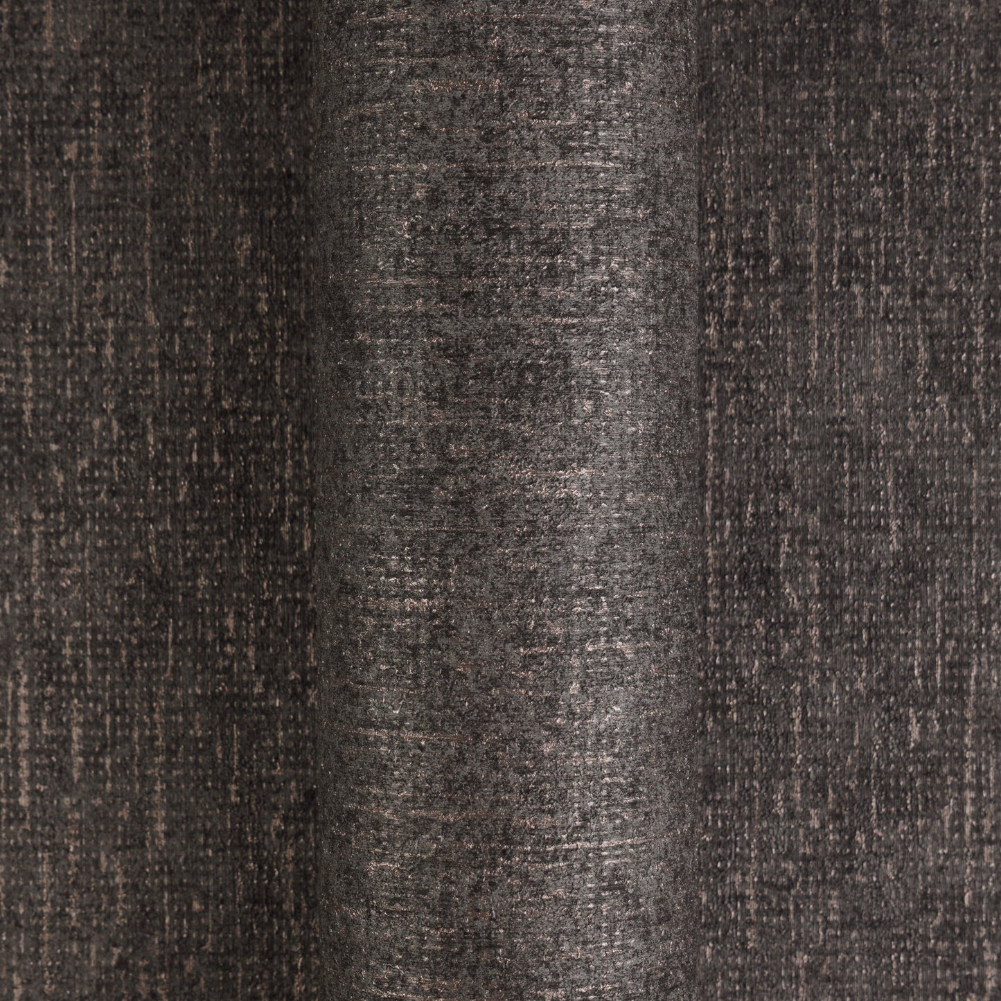 Mustertapete Putz-Optik Anthrazit-Braun - 10,05 m x 0,53 m