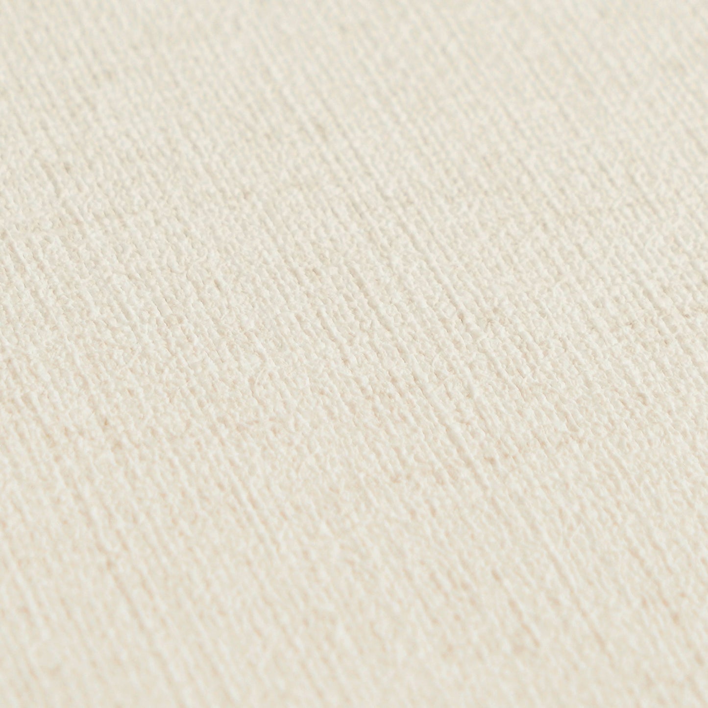 Mustertapete Leinen-Optik Creme-Weiß - 10,05 m x 0,53 m