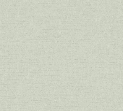 Mustertapete Leinen-Optik Lichtgrau - 10,05 m x 0,53 m