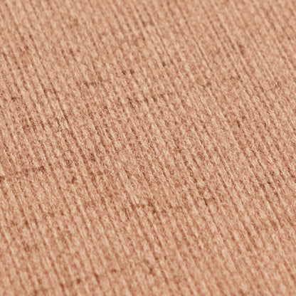 Mustertapete Leinen-Optik Terrakotta-Braun - 10,05 m x 0,53 m