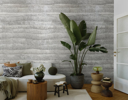 Fototapete Beton Grau - 1,59 m x 2,80 m