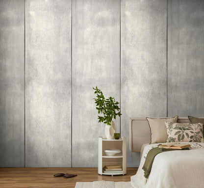 Fototapete Betonplatten Grau - 1,59 m x 2,80 m