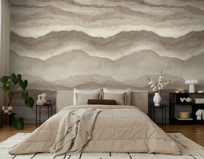 Fototapete Struktur Beige Braun - 1,59 m x 2,80 m