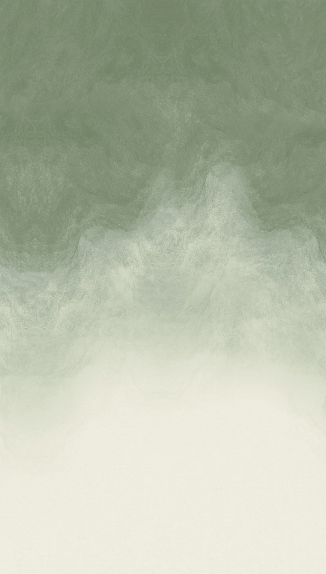 Fototapete Verlauf Grün Beige - 1,59 m x 2,80 m