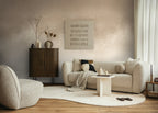 Fototapete Verlauf Beige Braun - 1,59 m x 2,80 m