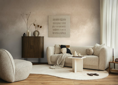 Fototapete Verlauf Beige Braun - 1,59 m x 2,80 m