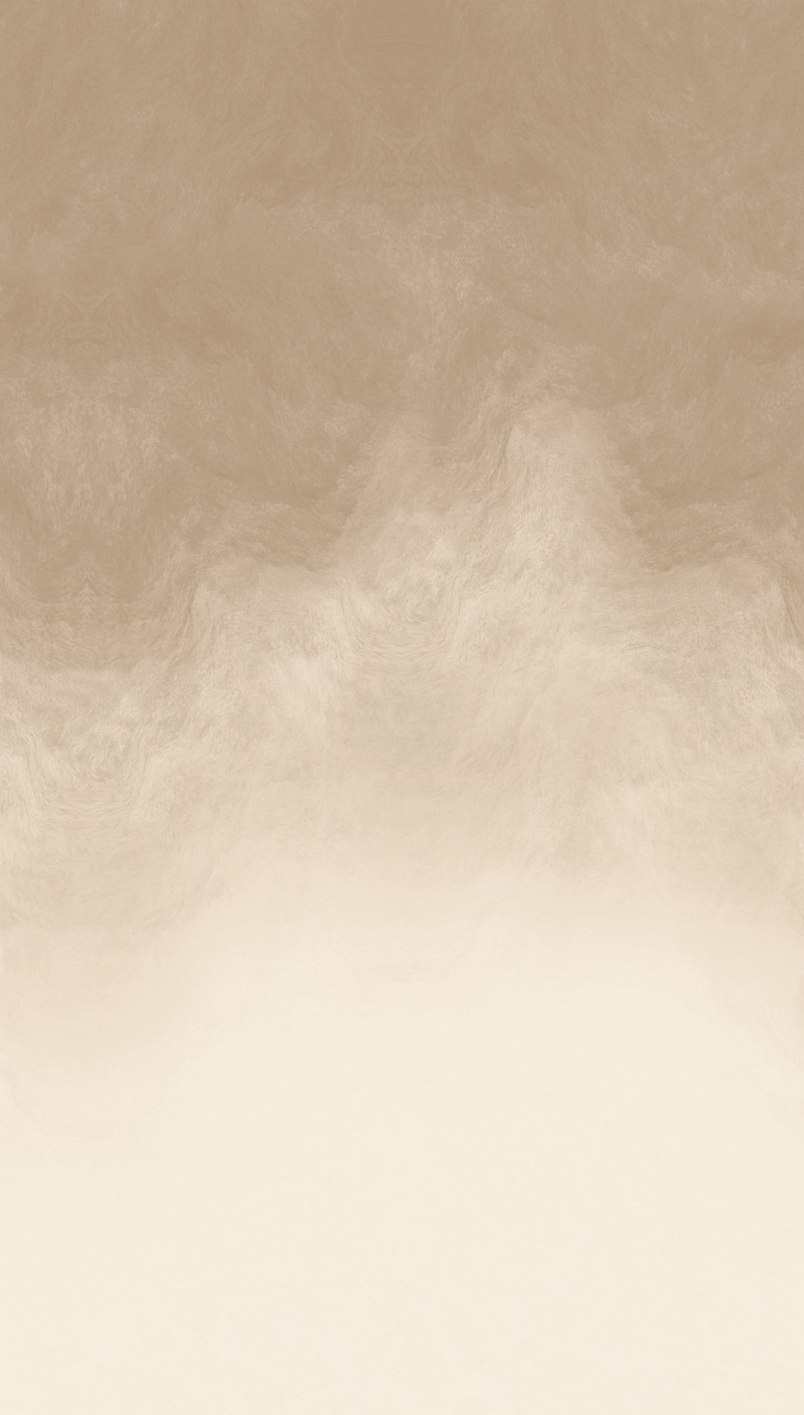 Fototapete Verlauf Beige Braun - 1,59 m x 2,80 m