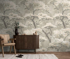Fototapete Blütenbaum Beige - 1,59 m x 2,80 m