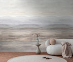 Fototapete Berge Beige Grau - 1,59 m x 2,80 m