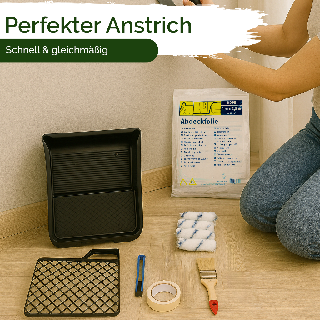 Veluxis® Streich und Lackier Set 15-teilig Kunstborsten