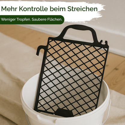 Veluxis® Abstreifgitter mit Eimerhaken 22 x 25 cm