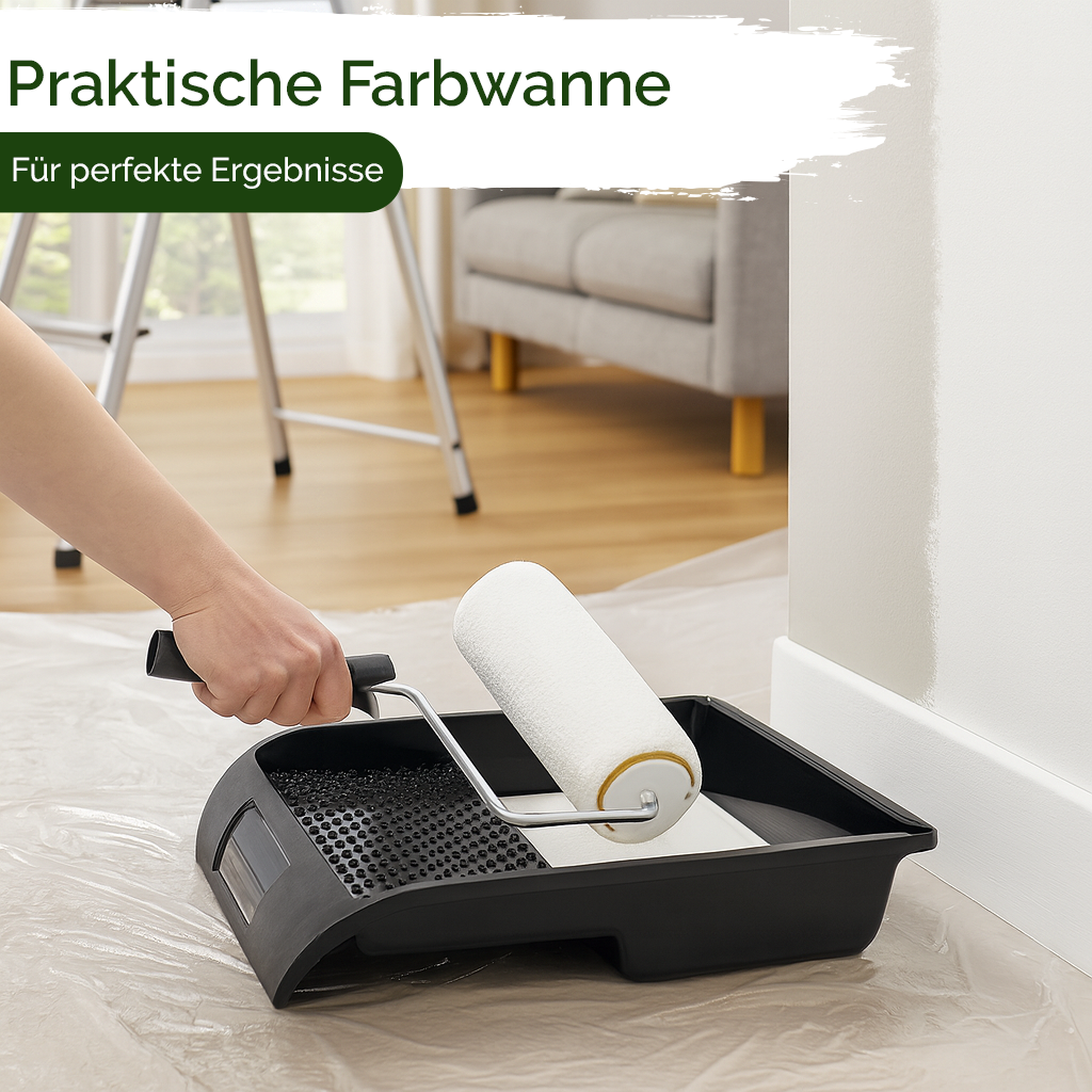 Veluxis® Farbwanne mit Strukturierter Abstreiffläche 32 x 36 cm