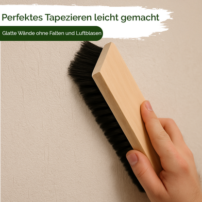 Veluxis® Tapezierbürste mit Holzgriff Unlackiert 23,5 cm