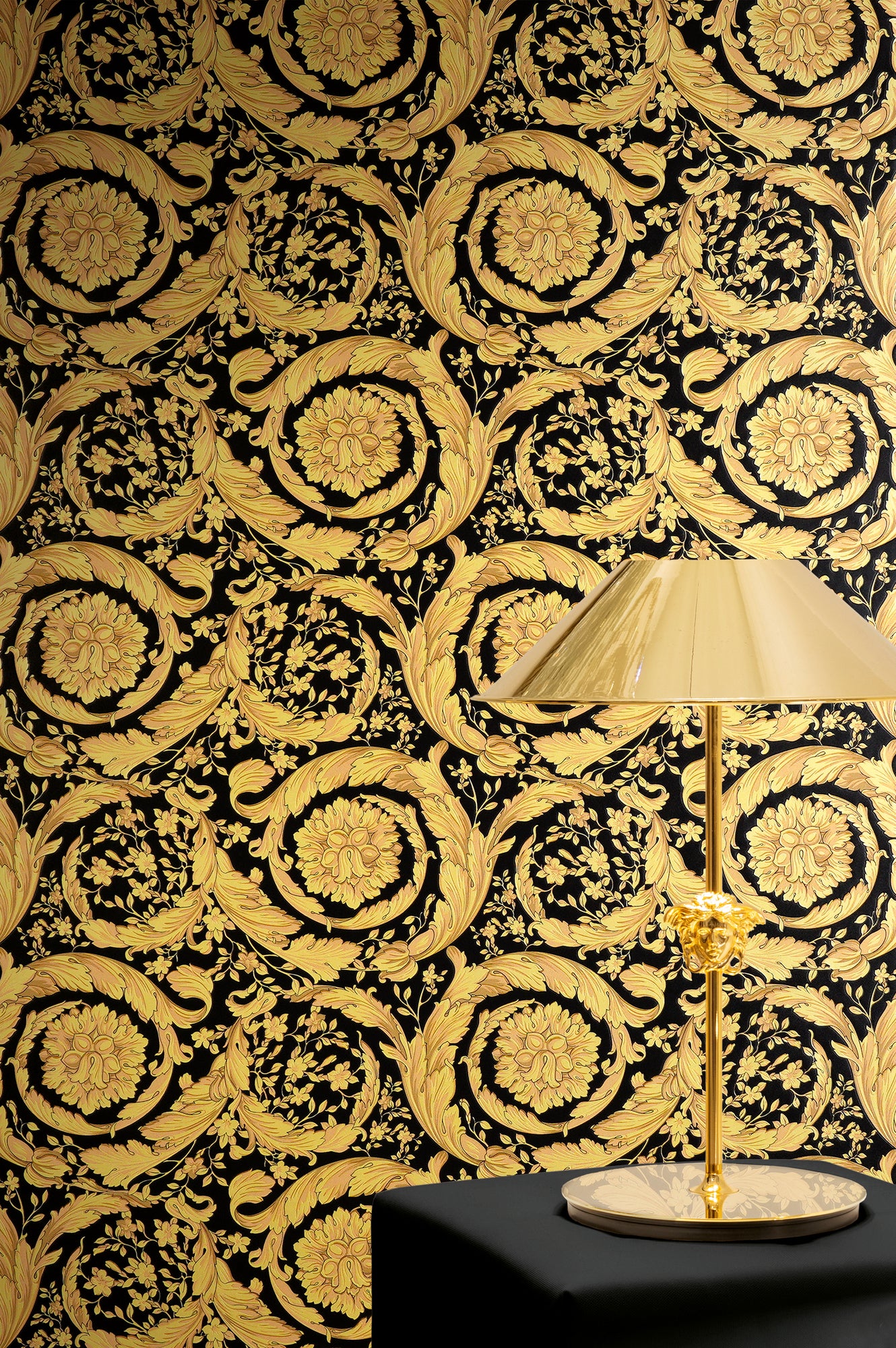 Versace Barocco Schwarz - 10,05 m x 0,70 m