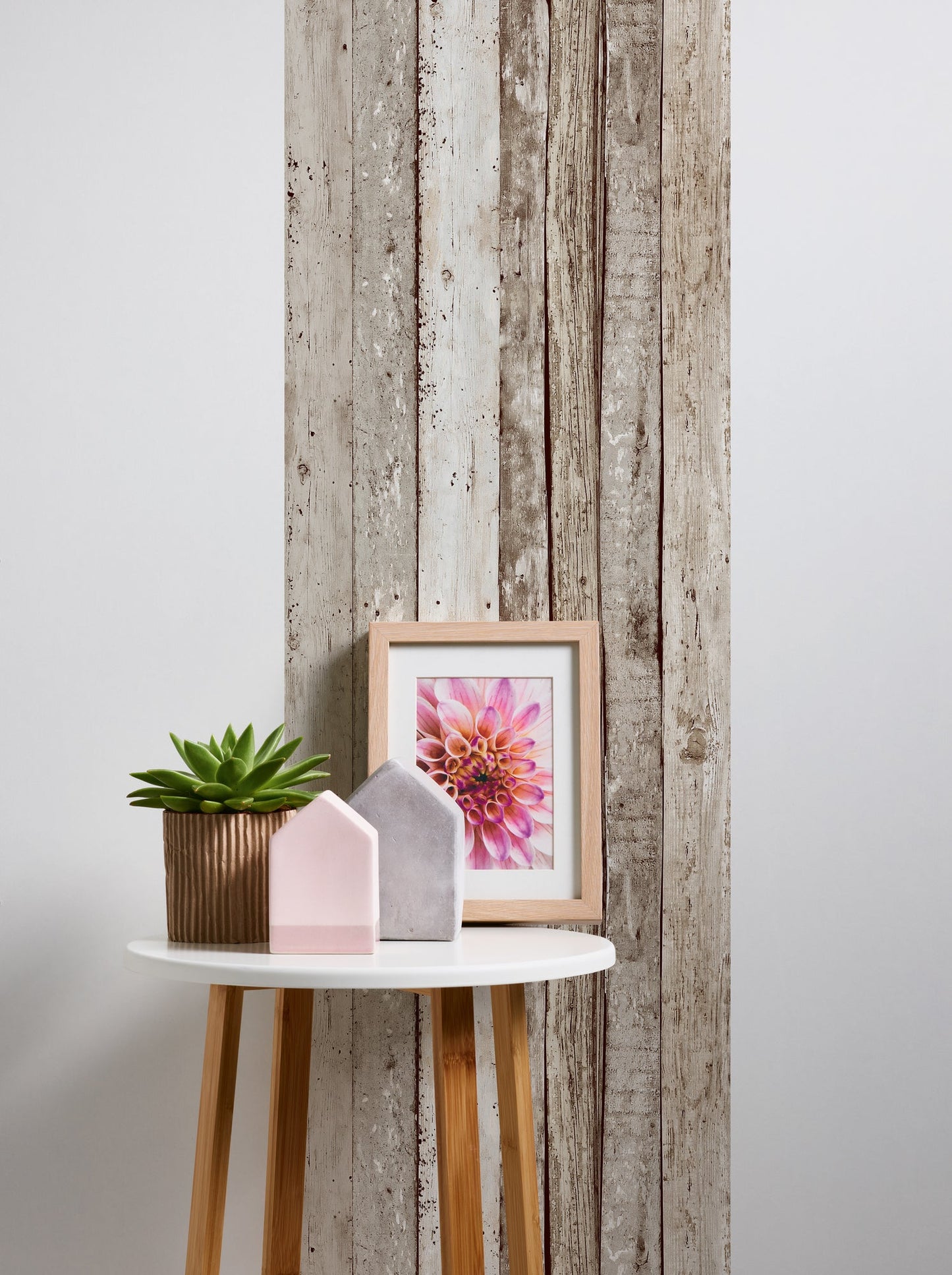 Livingwalls Pop Up Panel selbstklebend Beige Braun 2,50 m x 0,35 m