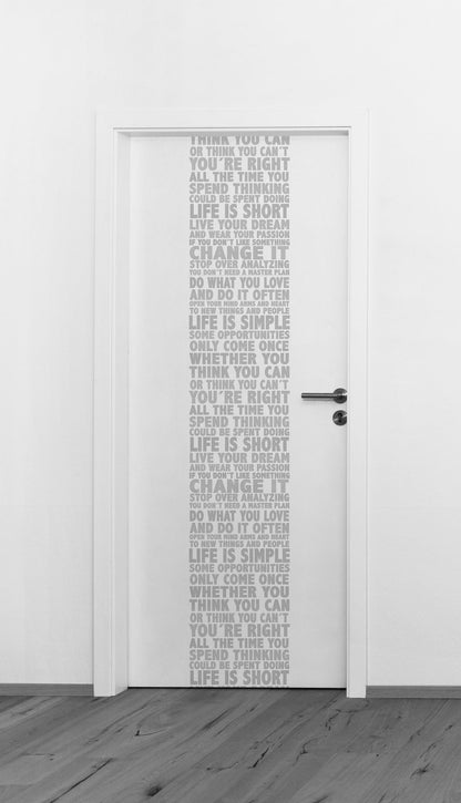 Livingwalls Pop Up Panel selbstklebend Silber Grau Weiß 2,50 m x 0,35 m