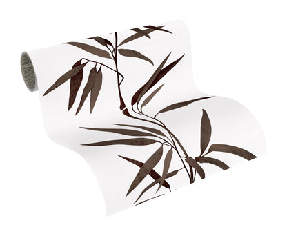 Livingwalls Pop Up Panel selbstklebend Braun Weiß 2,5 m x 0,35 m