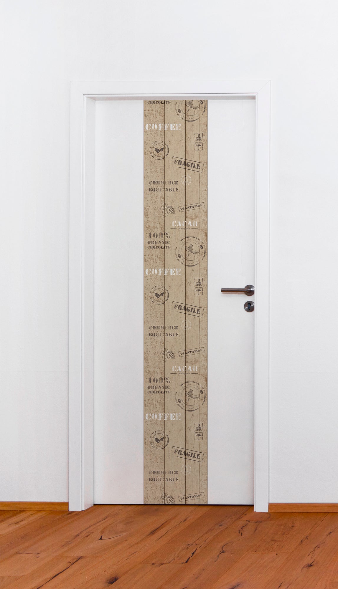 Livingwalls Pop Up Panel selbstklebend Beige Braun Weiß 2,50 m x 0,35 m
