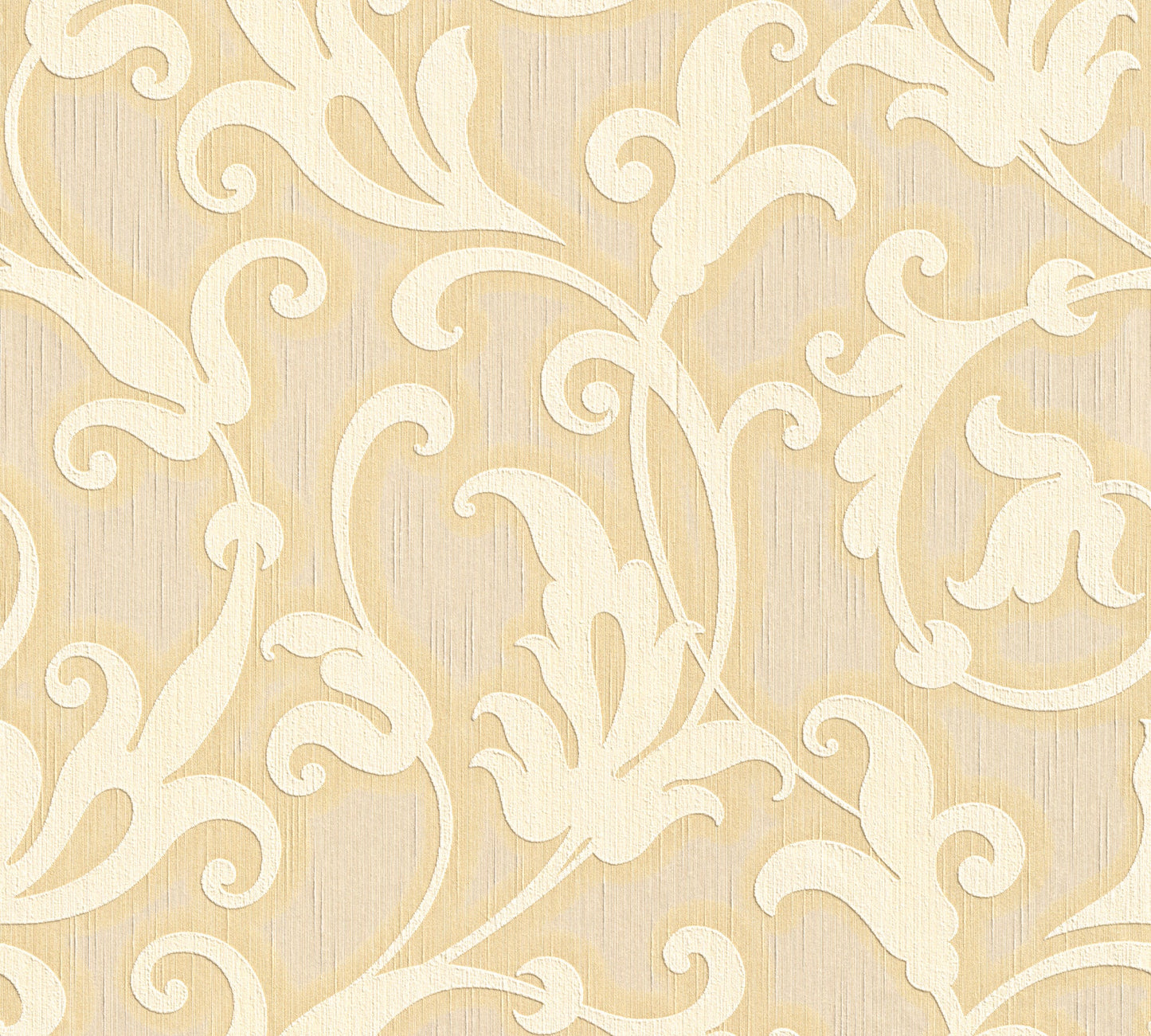 Architects Paper Tessuto Vlies-Textiltapete Gelb Gold 10,05 m x 0,53 m