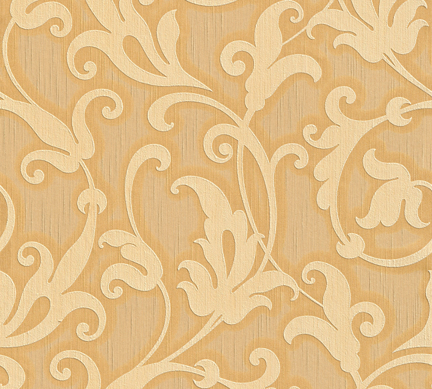 Architects Paper Tessuto Vlies-Textiltapete Orange Gold Gelb 10,05 m x 0,53 m