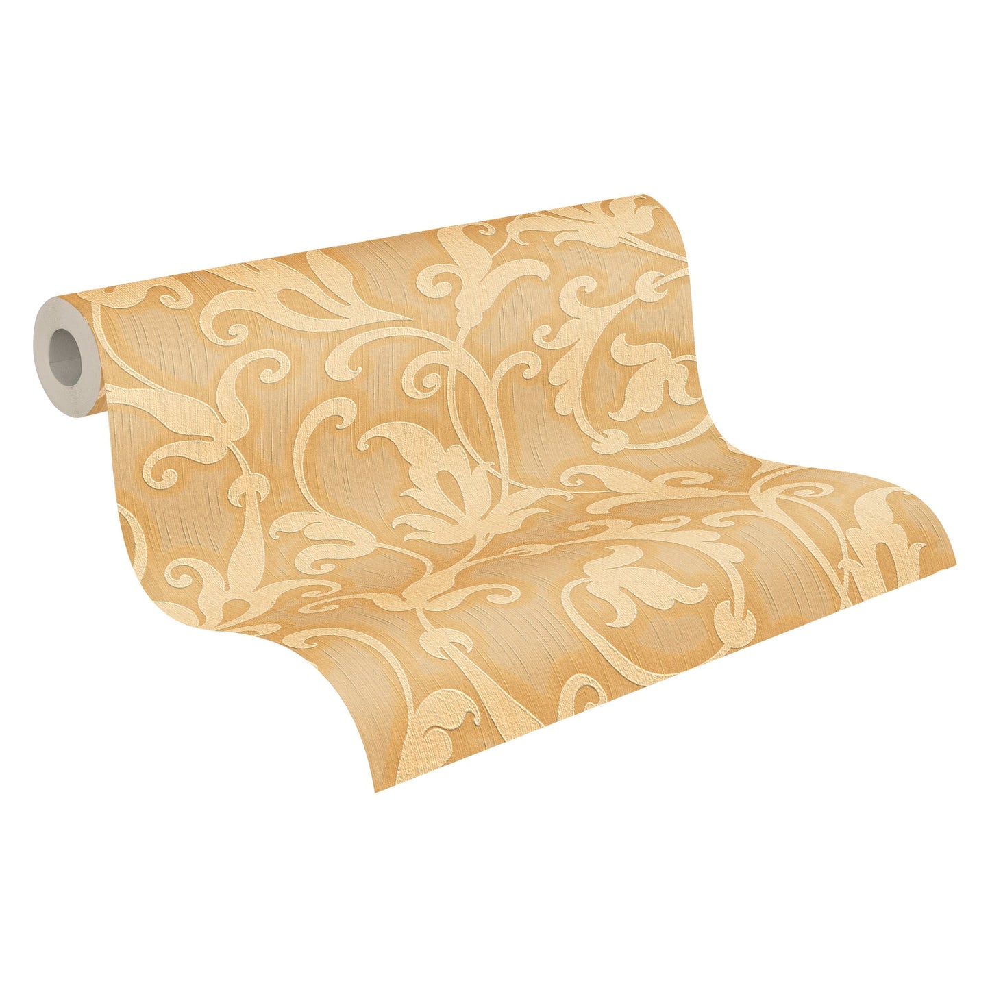 Architects Paper Tessuto Vlies-Textiltapete Orange Gold Gelb 10,05 m x 0,53 m