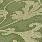 Architects Paper Tessuto Vlies-Textiltapete Grün Metallic 10,05 m x 0,53 m
