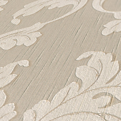 Architects Paper Tessuto Vlies-Textiltapete Beige Creme 10,05 m x 0,53 m