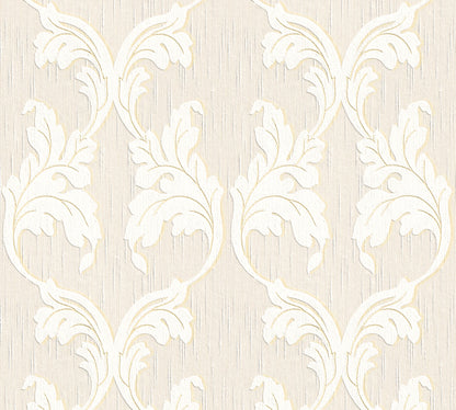 Architects Paper Tessuto Vlies-Textiltapete Beige Creme Gold 10,05 m x 0,53 m