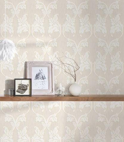 Architects Paper Tessuto Vlies-Textiltapete Beige Creme Gold 10,05 m x 0,53 m