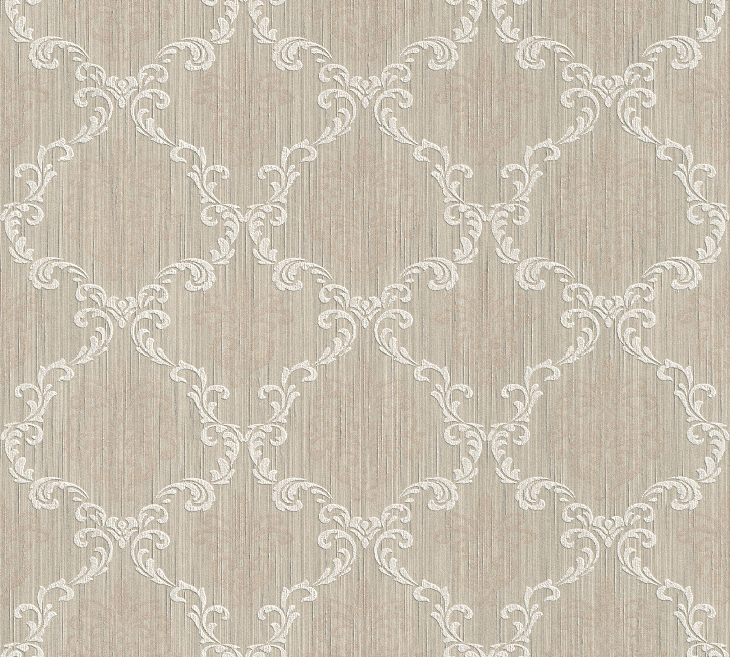 Architects Paper Tessuto Vlies-Textiltapete Beige Creme 10,05 m x 0,53 m