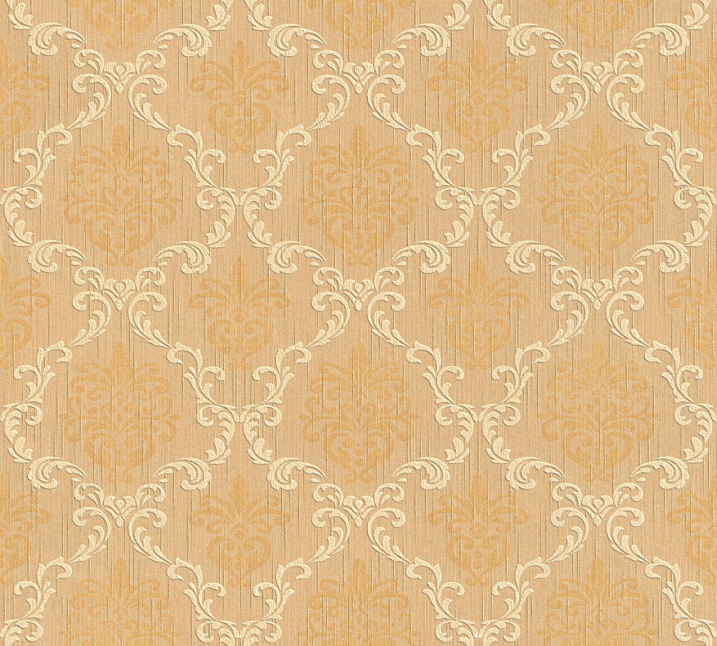 Architects Paper Tessuto Vlies-Textiltapete Orange Beige 10,05 m x 0,53 m