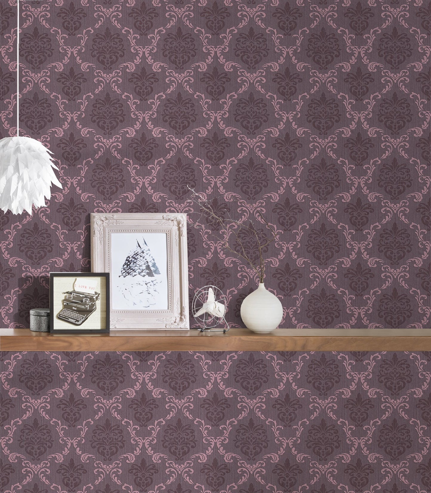 Architects Paper Tessuto Vlies-Textiltapete Lila 10,05 m x 0,53 m