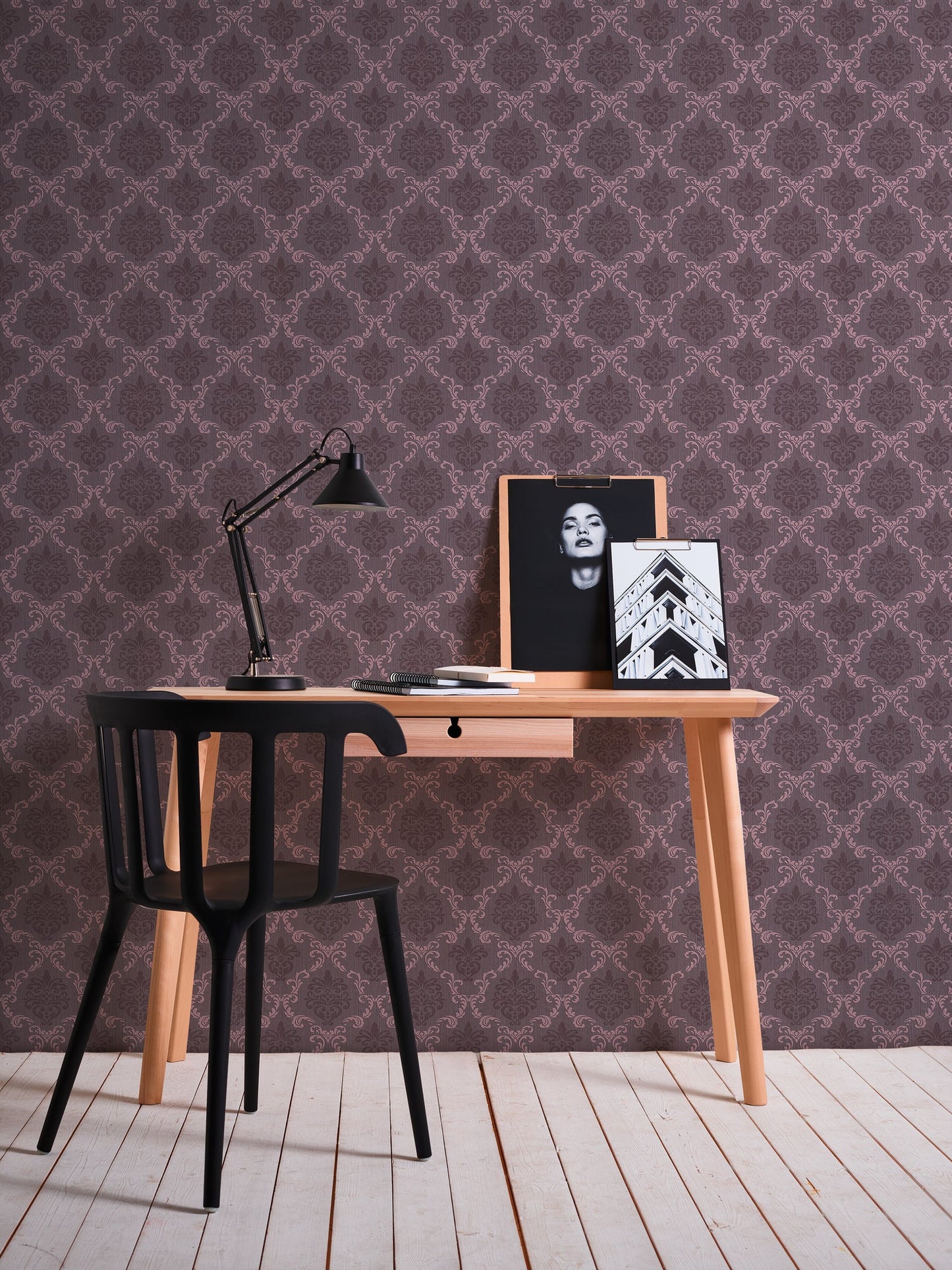 Architects Paper Tessuto Vlies-Textiltapete Lila 10,05 m x 0,53 m
