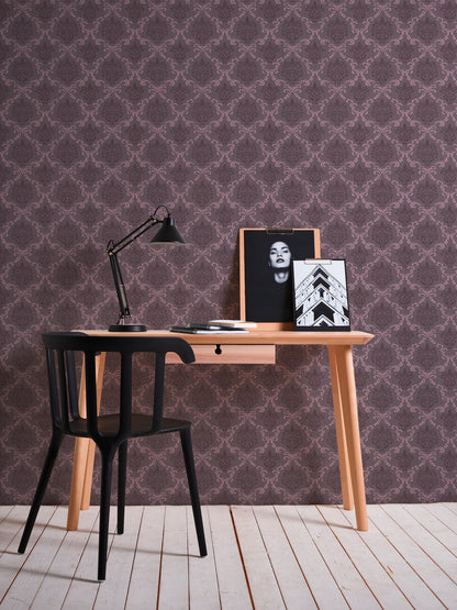 Architects Paper Tessuto Vlies-Textiltapete Lila 10,05 m x 0,53 m